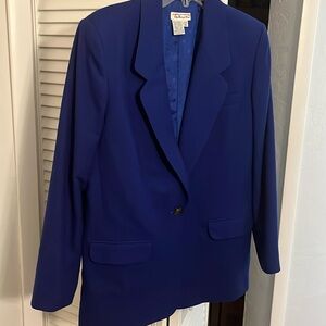 Talbots Vintage wool..front flap pockets..made in USA SZ 10